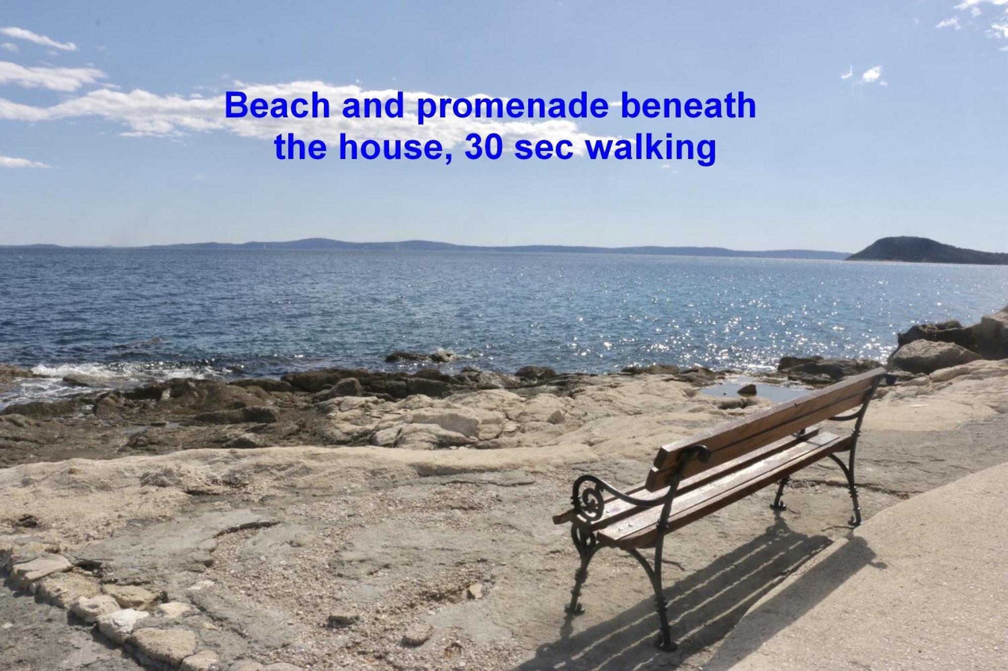 Beachfront Apartment Milan, With Balcony Split Exterior foto
